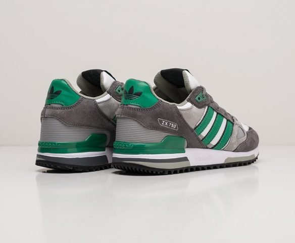 Adidas zx 750 grey black green hotsell